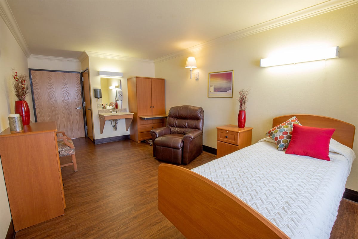 Private room at Copper Ridge Health and Rehab